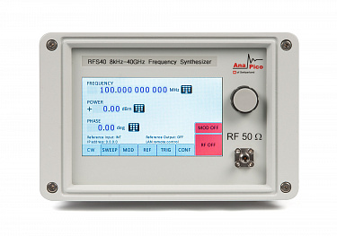 Синтезатор частот AnaPico RFS40, 8 кГц — 40 ГГц