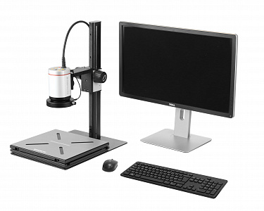 Комплект с видеомикроскопом U30s (линза +10,штатив,стол,стойки,подсветка,плата захвата+ПО ProX)
