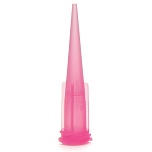 Иглы пластиковые конические жесткие Pink 20 (50 шт)