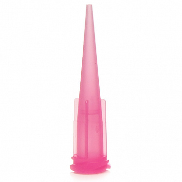 Иглы пластиковые конические жесткие Pink 20 (50 шт)