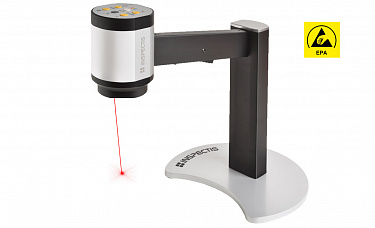 Видеомикроскоп INSPECTIS C12-E-L (720p HD,зум 12x,РД 240мм,HDMI,штатив с подсветкой,ESD,лазерный ука