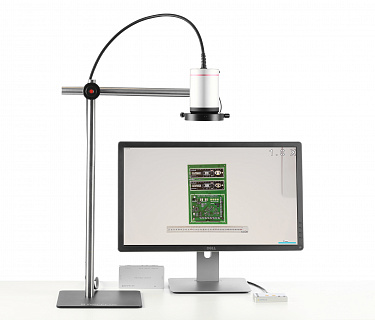Комплект с видеомикроскопом U30s-500 (линза +2,штатив,пульт,подсветка,устройство захвата)