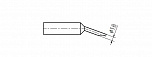 Паяльныая насадка для термопинцета ТПН-01 MG11-DP-02